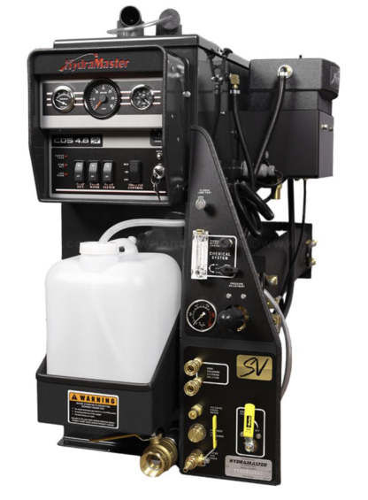 CDS 4.8 Chevy w/ Salsa Heat Booster, 100 Gal. Recovery Tank,150' Vac & Sol Hose, 1 1/2'' Evolution Wand